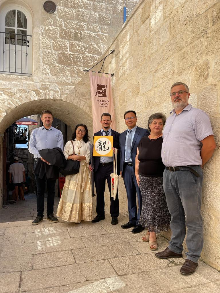 Kineska Delegacija u posjetu Korčuli povodom dvostruke obljetnice u rujnu 2023